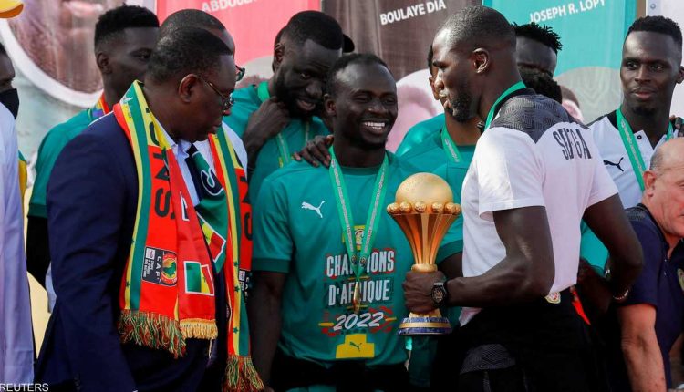 مكافأت باهظه للاعبي منتخب السنغال بعد فوزهم بكأس الأمم الإفريقية